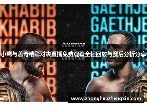 小鹰与盖奇精彩对决直播免费观看全程回放与赛后分析分享